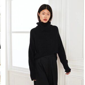 Quince Baby Alpaca-Wool Turtleneck - Large